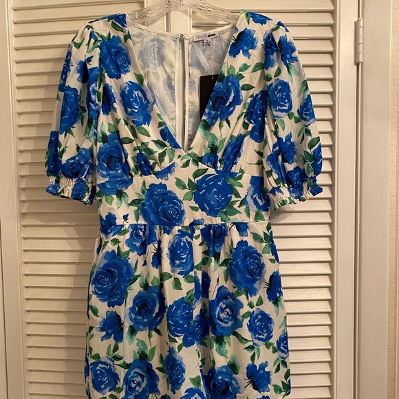 Fashion Nova floral romper size M NWT - Picture 2 of 9